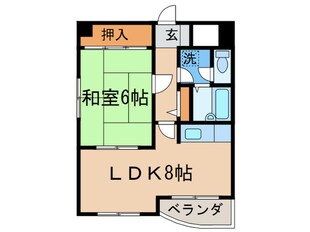 レイズ高須の物件間取画像